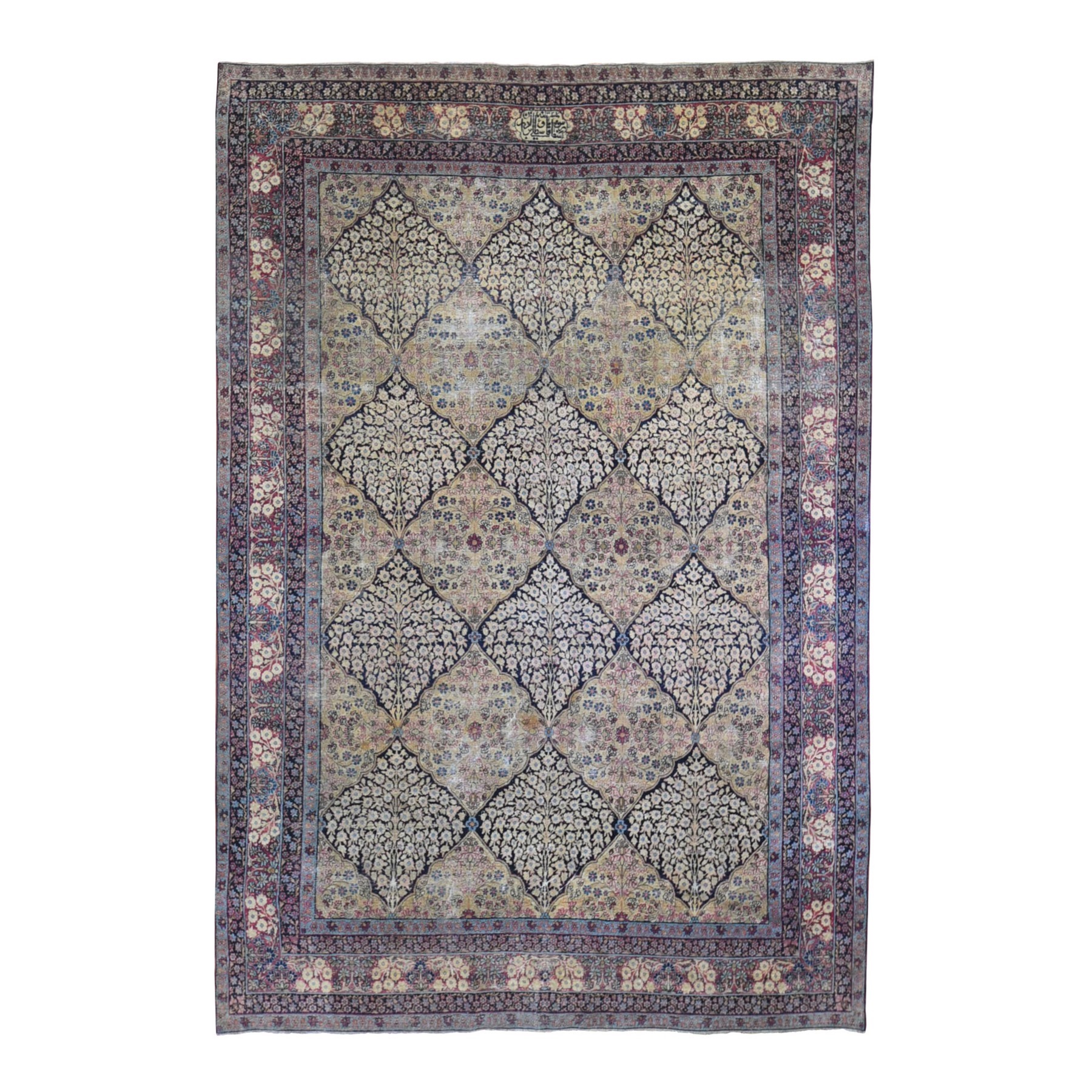 Traditional Wool Hand-Knotted Area Rug 7'0